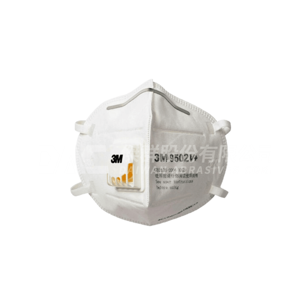 3M 9502V+頭戴式耳罩 KN95|防塵&防沫口罩